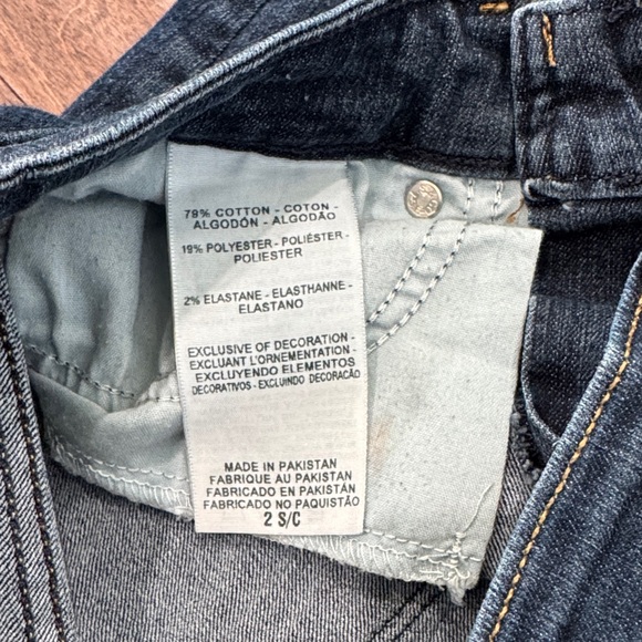 Levi's Denizen Modern Boot Cut Jeans Dark Wash Denim, Women’s size 2 - Picture 4 of 9